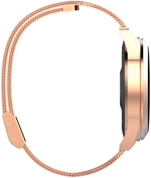King Wear KW10 Metal с защитой от воды (Розово-золотой)
