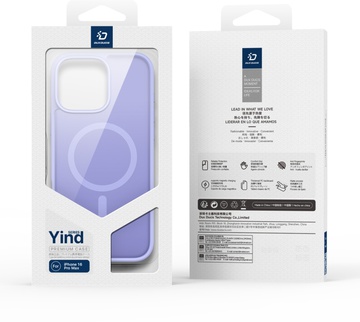 Dux Ducis Yind Series for iPhone 16 Light Purple