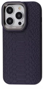 WAVE Kajsa Snake Pattern Deep Purple for iPhone 14 Pro Max