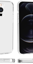 Mutural Xingyao series TPU + PC Case for iPhone 14 Pro Transparent