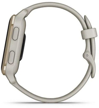 Garmin Venu Sq 2 – Music Edition Cream Gold Al. Bezel w. French Gray Case and S. Band (0010-02700-02/12)