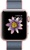 Apple Watch 38mm Series 2 Rose Gold Aluminum Case with Light Pink/Midnight Blue Woven Nylon (MNP02)