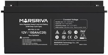 Marsriva AGM Deep-cycle 12V 150Ah (MR-PBL12-150)