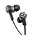 Baseus Encok Wire Earphone Black/Silver (NGH01-0G)