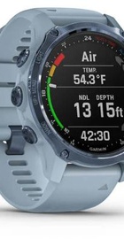 Garmin Descent Mk2S Mineral Blue with Sea Foam Silicone Band (010-02403-07)
