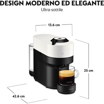 Krups Nespresso Vertuo Pop Coconut White XN9201