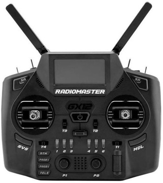RadioMaster GX12 radio ExpressLRS Edge XT M2 (HP0157.0094-BLK)