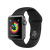 Apple Watch 38mm Series 3 GPS Space Gray Aluminum Case with Black Sport Band (MQKV2)
