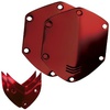 V-Moda Crossfade Over-Ear Headphone Metal Shield Kit Red