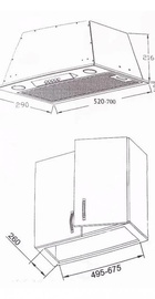 Borgio BI (TR) 5840 Ivory Glass SU 850