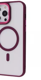 WAVE Ardor Case with MagSafe for iPhone 15 Pro Bordo
