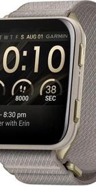 Garmin Venu X1 Soft Gold Titanium and French Grey Nylon (010-02980-33)