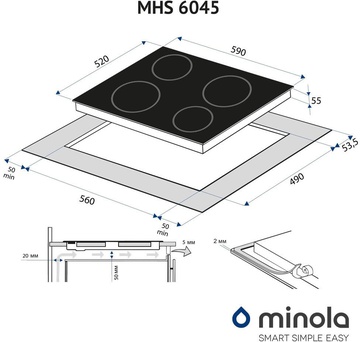 Minola MHS 6045 KBL