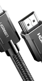 Ugreen  Round Braided Cable HDMI 2.1 8K/60Hz (4K/120Hz, 48 Гбит/с, HDCP2.2) 1m