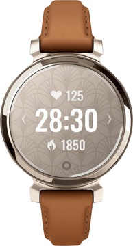 Garmin Lily 2 Classic Cream Gold with Tan Leather Band (010-02839-02/60)