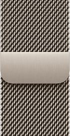 Apple Watch Series 10 GPS + Cellular 42mm Natural Titanium Case With Natural Milanese Loop (MWXF3)