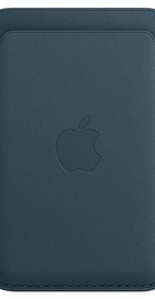 Apple iPhone Leather Wallet with MagSafe Baltic Blue (MHLQ3) (high copy)
