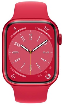 Apple Watch Series 8 GPS + Cellular 45mm PRODUCT RED Aluminum Case with PRODUCT RED Sport Band (MNKA3)
