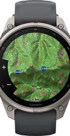 Garmin Fenix 9 Pro inReach 47mm Titanium with Graphite/Black Silicone Band (010-04336-20/21)