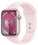 Apple Watch Series 9 GPS 45mm Pink Aluminum Case With Light Pink Sport Band - M/L (MR9H3)