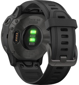 Garmin Fenix 6S Carbon Gray DLC with Black Band (010-02159-25)