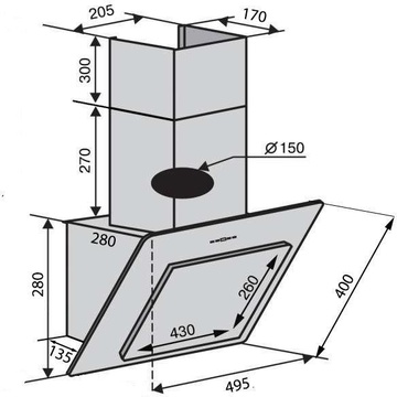 Ventolux TIVOLI 50 BK (700) PB