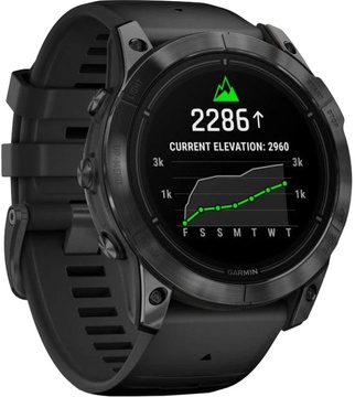 Garmin Epix Pro Gen 2 Sapphire 51mm Carbon G. DLC Tit. with Black Band (010-02804-00/01/53)
