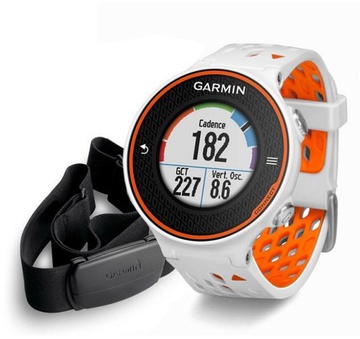 Garmin Forerunner 620 White/Orange Watch With HRM-Run (010-01128-41)