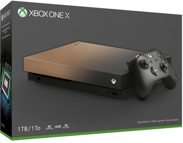 Microsoft Xbox One X 1TB Gold Rush Special Edition