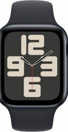 Apple Watch SE 2 GPS 44mm Midnight Aluminium Case with Midnight Sport Band M/L (MRE93)