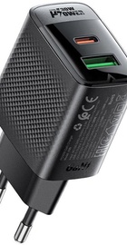 Acefast A106 GaN 45W (USB-C + USB-A) Black