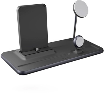 Zens 4-in-1 MagSafe + Watch + iPad Wireless Charging Station Black (ZEDC21B/00)