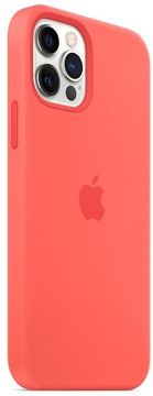 Apple iPhone 12/12 Pro Silicone Case with MagSafe Pink Citrus (MHL03)