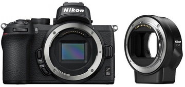 Nikon Z50 Body + FTZ Mount Adapter(UA)