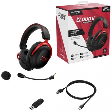 HyperX Cloud II Wireless (HHSC2X-BA-RD/G)