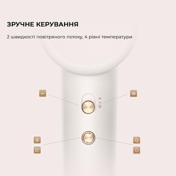 Dreame Hair Dryer Gleam White (AHD12A-WH)
