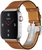 Apple Watch Hermes Series 4 GPS + Cellular 44mm Stainless Steel Case with Fauve Barenia Leather Single Tour Deployment Buckle (MU6T2)