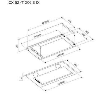 Pyramida CX 52 (1100) E IX
