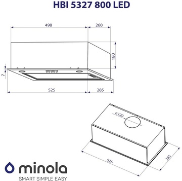 Minola HBI 5327 I 800 LED