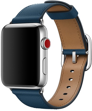 Apple Watch 38mm/40mm/41mm/42mm Cosmos Blue Classic Buckle (MQV02)