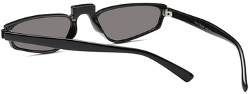 VMOERS Black Small Sunglasses Women Retro Cat Eye 2018 Shades Oculos Female