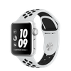 Apple Watch Nike+ 38mm Series 3 GPS Silver Aluminum Case with Pure Platinum/Black Nike Sport Band (MQKX2)