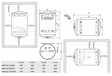 Tesy Anticalc REV 100