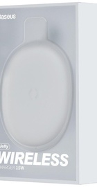 Baseus Jelly Wireless Charger 15W White (WXGD-02)