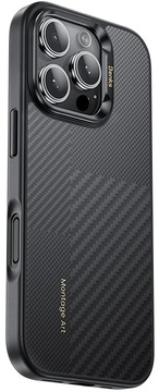 Benks Montage Armor Pro Kevlar Case for iPhone 16 Pro with MagSafe Black