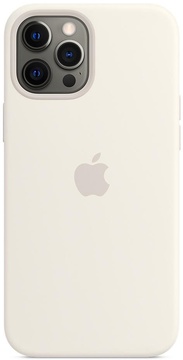 Apple iPhone 13 Pro Max Silicone Case White (high copy)