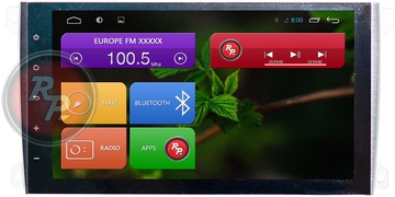 RedPower Porsche Cayenne (RP21303B) S210 Android 4.4