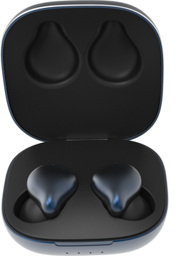 Earbuds M20 в металлическом кейсе (Синий)