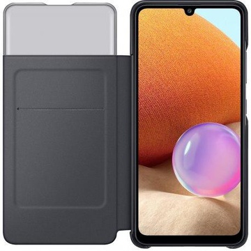 Samsung A325 Galaxy A32 Smart S View Wallet Cover Black (EF-EA325PBEG)