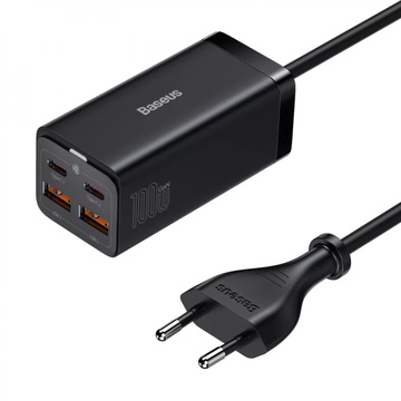 Baseus GaN3 Pro 100W (2 Type-C + 2 USB) (CCGP000101)